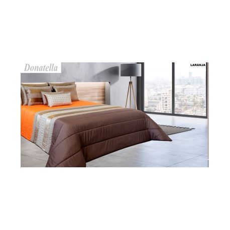Edredon Donatella 020 Naranja 135 Cm.