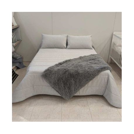 Edredón Conforter Baza Gris Para Cama De 135 Cm con Ofertas en Carrefour