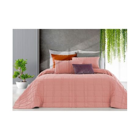 Edredón Nórdico Estampado Cama 150/160cm Dibly Reversible Rosa Donegal  Collections con Ofertas en Carrefour