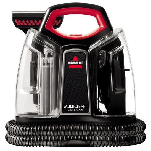 BISSELL SpotClean ProHeat, Limpiador de Manchas Multisuperficie para  Alfombras, Moquetas, Tapicería, Escaleras y Coche, Incluye fórmula y  accesorios, 330 W, 74 dB