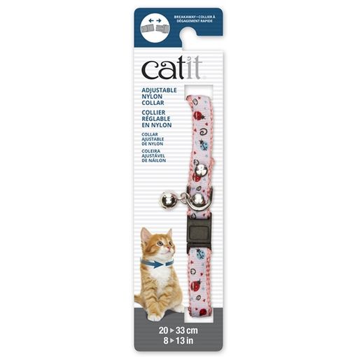 Collar Para Gatos Breakaway Remache Plata Catit , Mari Rosa