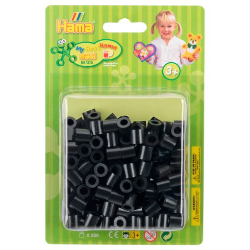 Hama Beads Maxi 250 piezas color Negro