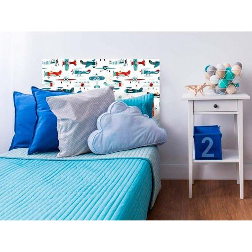 Cabecero Cama Infantil Aviones Colores 150 X 35 Cm con Ofertas en Carrefour