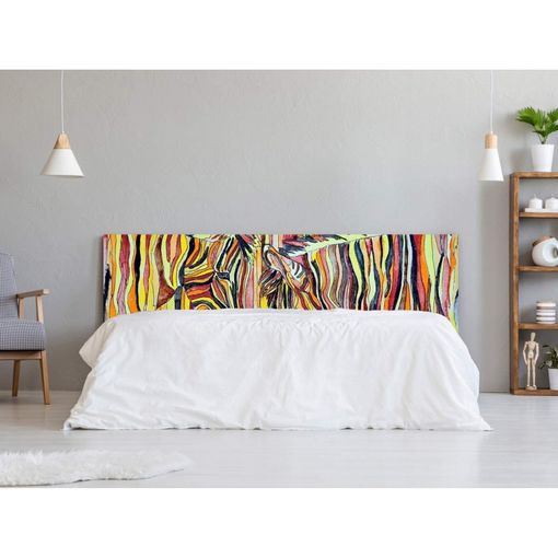 Cabecero Cama Cebras Multicolor 135 X 60 Cm con Ofertas en Carrefour