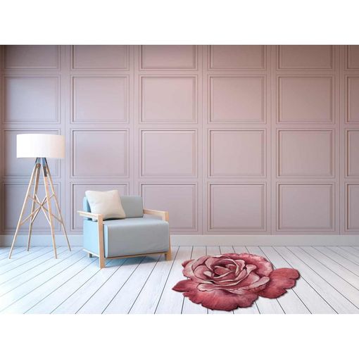 Alfombra Pvc Rosas Colores 95 X 95 Cm con Ofertas en Carrefour