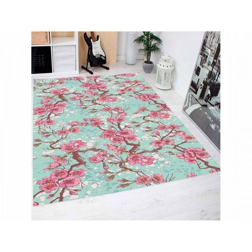 Alfombra Pvc Rosas Colores 95 X 95 Cm con Ofertas en Carrefour