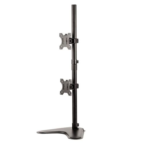 Soporte para monitor Elevador de pantalla PrimeMatik, metal Negro