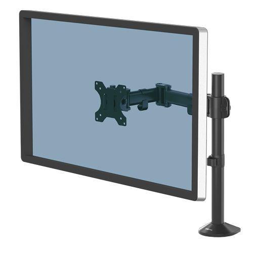 BRAZO PARA MONITOR DOBLE EPPA NEGRO