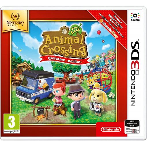 Juego Para Nintendo 3ds Animal Crossing: New Leaf, Welcome Amiibo