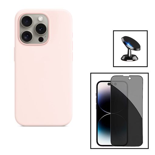 Kit Capa Magnetica Luxarmor + Anti-spy Vidro Full Cover Para Apple Iphone  15 Plus - Preto con Ofertas en Carrefour