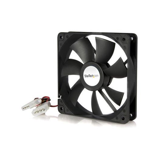 Startech.com Ventilador Fan Para Chasis Caja De Ordenador Pc Torre -  120x25mm - Conector Lp4, Carcasa Del Ordenador, Ventilador, 12 Cm, 2000  Rpm, 30 Db, 72,94 Cfm con Ofertas en Carrefour