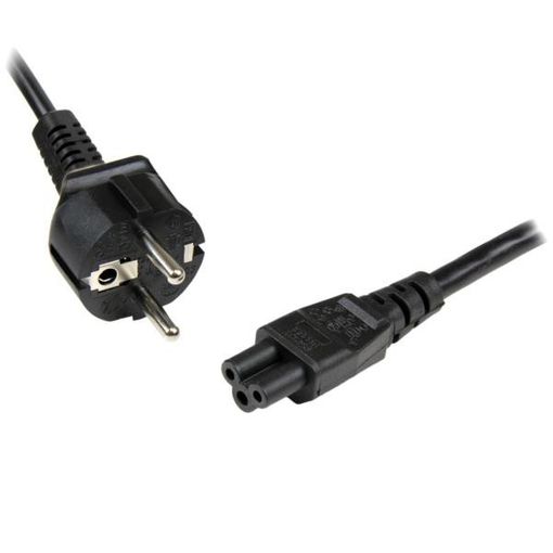 Startech.com Cable 1m Alimentacion Schuko Cee7 A C5 Trebol 3 Clavijas con  Ofertas en Carrefour