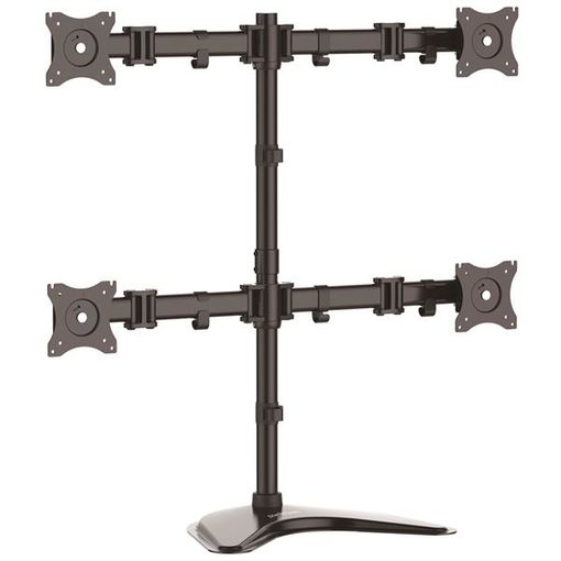 Soporte de pared de un solo giro para monitor - Montura VESA para Pantallas  de hasta 27 Pulgadas