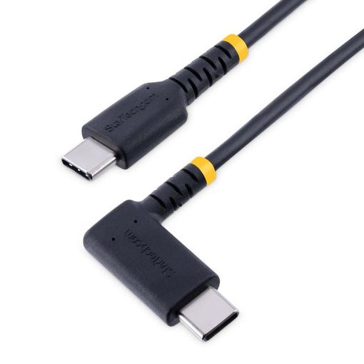 Cable 1m Usb C Acodado - En Ángulo Recto - Pd 60w - 3a - Cable Usb-c De  Carga Rápida - De Alta Resistencia - Usb 2.0 Tipo C - Fi con Ofertas en  Carrefour