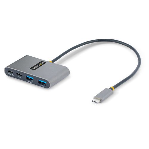 StarTech.com Hub USB-C Autoalimentado de 7 puertos con Interruptores  Individuales - Concentrador USB 3.0 a 5 Gbps con Fuente de Alimentación - Ladrón  USB Tipo C a USB-A - BC 1.2