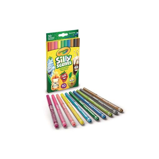 Crayola - 58-5071g 10 Rotuladores Lavableslos Olorosos, Multicolor con  Ofertas en Carrefour