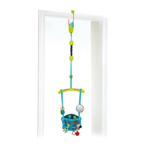 COSTWAY Saltador de Puerta para Bebé Longitud Ajustable Saltador con Clip  para Puerta para Niños Pequeños