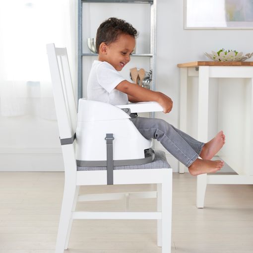 Asiento Elevador Bebé Base Ajustable 2 En 1 Ingenuity, Color Gris Pizarra  con Ofertas en Carrefour