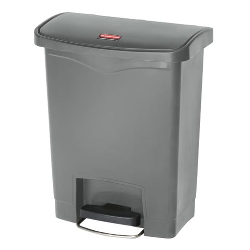 Cubo De Basura De Pedal Slim Jim 30 Litros Gris Rubbermaid con Ofertas en  Carrefour