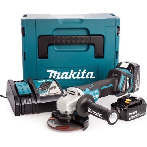 Amoladora Ø 125 Mm 2x18 V Li-ion 5 Ah Dga517rtj Makita con Ofertas en  Carrefour