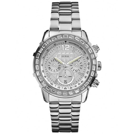 Reloj De Pulsera Guess Analógico Para Hombre Color Plateado Correa Acero  Inoxidable con Ofertas en Carrefour