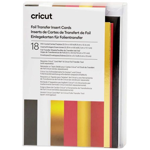 Cricut Inserción De Transferencia Papel Aluminio Royal Flush 8,9x12,4cm con  Ofertas en Carrefour