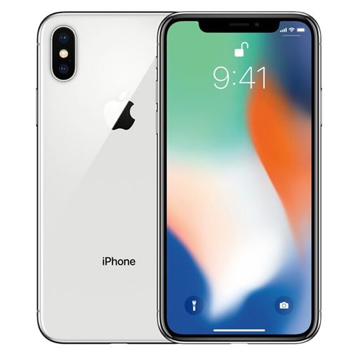 Apple iPhone X Reacondicionado 64GB Plata (Silver) - Grado A+ - En Oferta