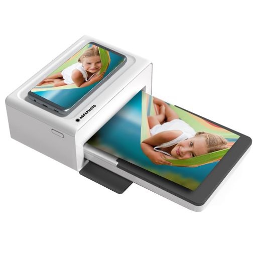 iHome® PocketPrint3™ Impresora fotográfica en color móvil, impresiones  cuadradas de 3 x 3 pulgadas (blanco)