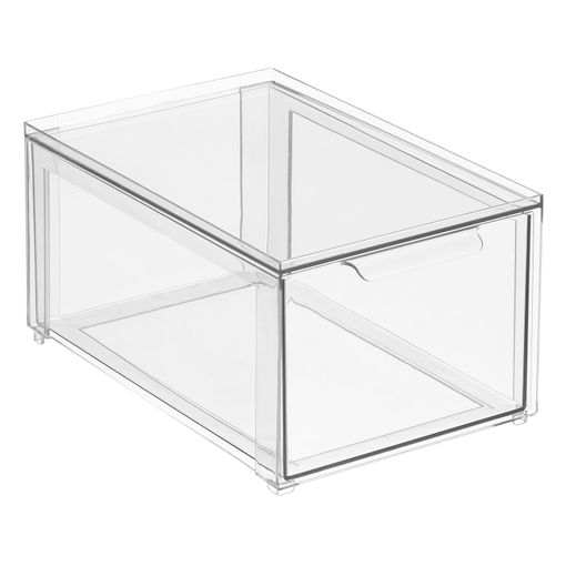 Caja De Plástico Para Almacenaje Transparente 30 L (73x41x18cm) Con Ruedas  con Ofertas en Carrefour