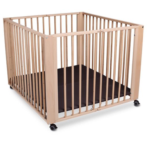 tiSsi Parque infantil plegable Moritz natural 90x95x75 cm