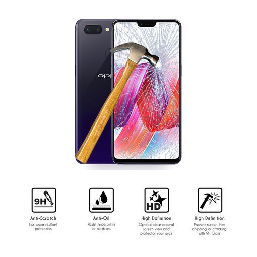 ACTECOM Cristal Templado para iPhone XR 2.5D 9H Protector Pantalla