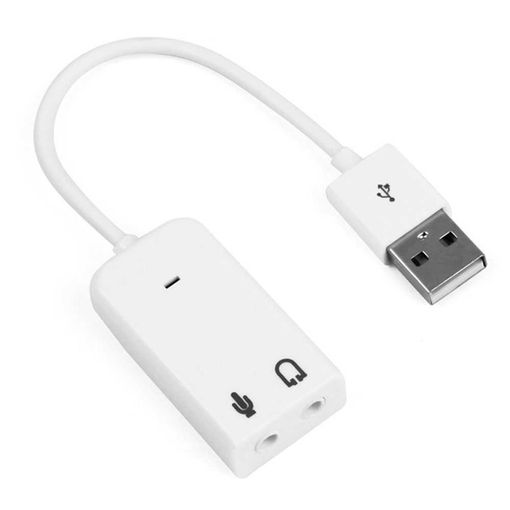 Tarjeta De Sonido Externa 2 En 1 Usb 3d 7.1 Ac3 Mp3 Adaptador