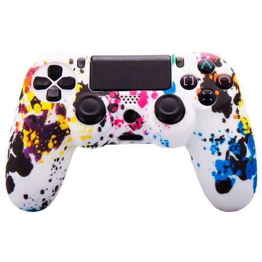 Funda De Silicona Gel Mando Para Sony Playstation Ps4/slim/pro Manchas  Pintura con Ofertas en Carrefour