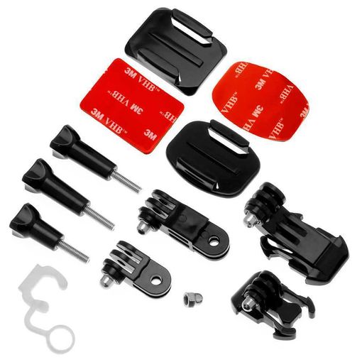 Base Soporte Montura Adhesiva Para Casco Camara Gopro Moto