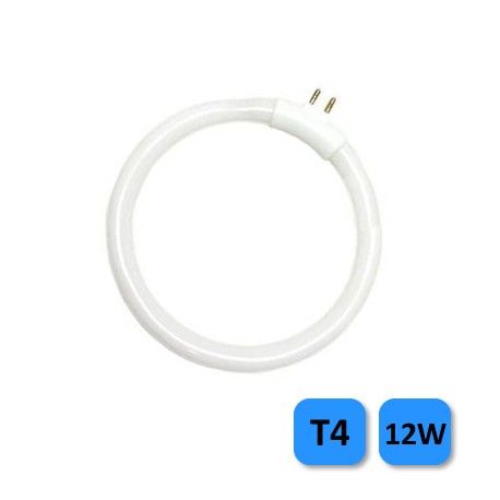 Tubo Fluorescente Circular T4 12w 120mm