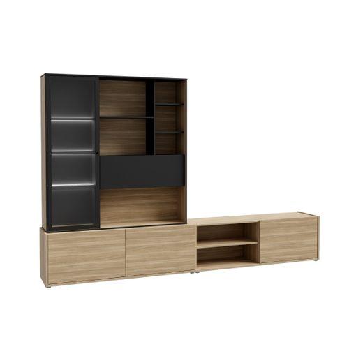 ▻Mueble Tv con vitrina en Madrid