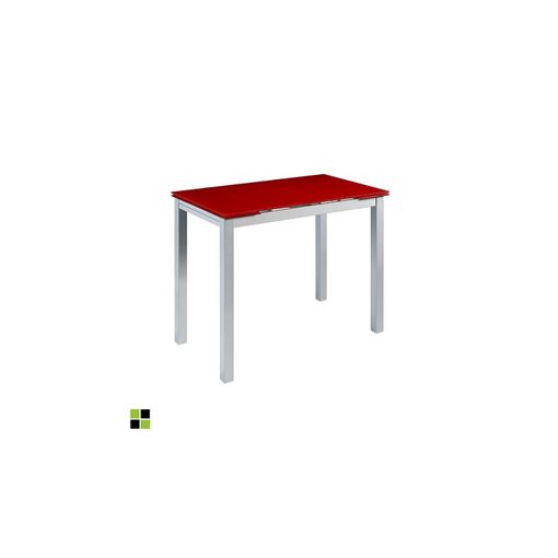 Mesa Cocina Extensible Modelo Tetra 100/160 X 60 X 76 - Rojo con Ofertas en  Carrefour