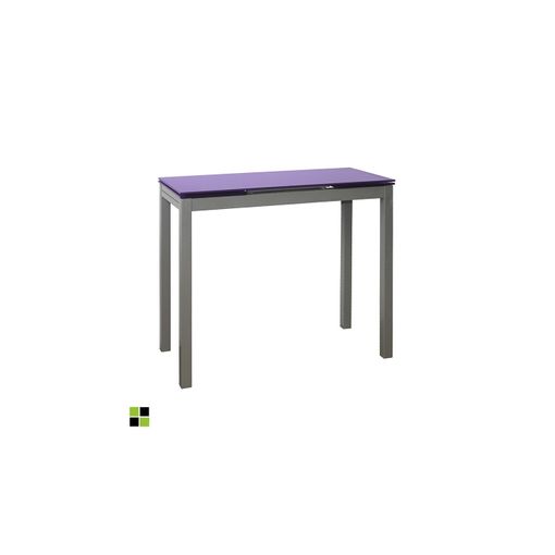 Mesa Cocina Extensible Modelo Novi 85/135 X 40 X 76 - Morado con