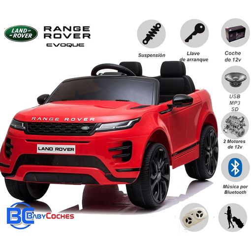 HOMCOM Coche Eléctrico SUV para Niños de 3-6 Años Coche de Batería 12V con 2