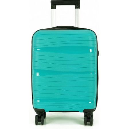 Maleta Para Cabina Equipaje De Mano Viajar En Avión Rigida Viaje 4 Ruedas  360º Giratorias Verde Agua Oferta (52x32x20cm) con Ofertas en Carrefour