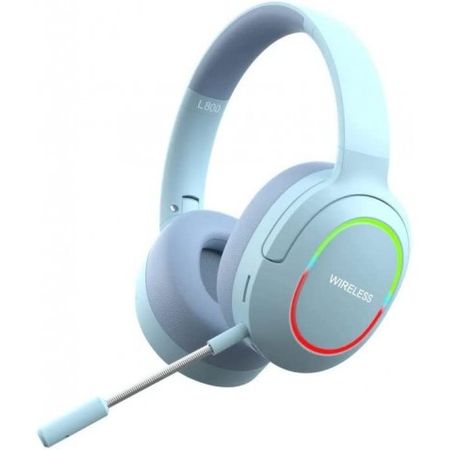 S&n Auriculares Inalámbricos Con Bluetooth, Audífonos, Cascos Con Sonido  Envolvente, Estéreo, Usb, Con Luz, Para Pc, L800 (azul) con Ofertas en  Carrefour