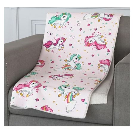 Manta Lisa en Tejido Polar para Sofa