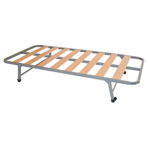 Somier Inferior de Cama Nido, Patas Plegables y Ruedas, Medida: 105x190 cm