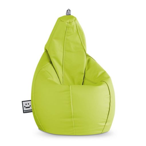 Puff Pera Polipiel Indoor Verde Happers Xl con Ofertas en