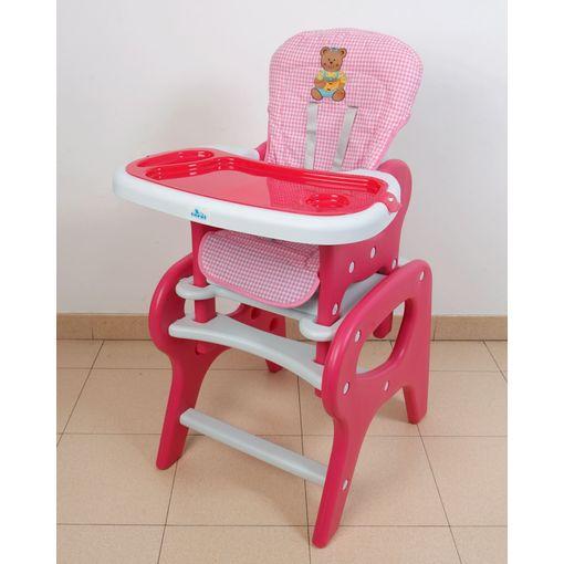 Trona Para Bebe , Convertible En Silla - 2 En 1 - Doble Bandeja, Trona  Evolutiva - Tronas De Bebe - Trona Convertible - 6 Meses - 20 Kg-  Pinguin,bebelisimo con Ofertas en Carrefour