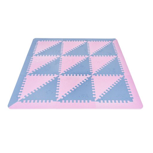 Lubabymats - Alfombra Puzzle Infantil Para Bebés De Foam (eva), Suelo Extra  Acolchado. Medida: 161x161 Cm. Color Rosa Y Celeste con Ofertas en  Carrefour