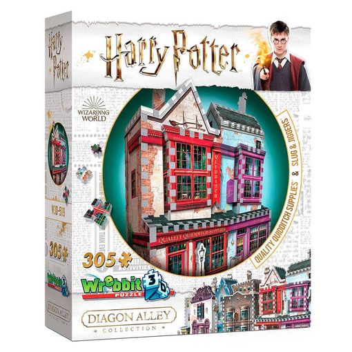 Puzzle 3d Quidditch Supplies Slugg & Jiggers Harry Potter