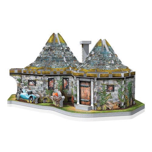 Puzzle 3d Wrebbit Harry Potter La Choza De Hagrid 270 Piezas