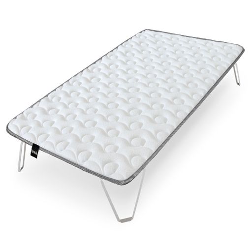 Topper/sobrecolchón Viscoelástico Memory Foam Aloe Vera 200 X 190 X 3 Cm  Blanco Vipalia con Ofertas en Carrefour