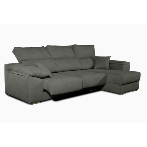 Chaise Longue Derecha de 3 plazas MASERATTI color Gris